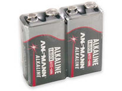 Изображение 1x2 Ansmann Alkaline 9V-Block red-line