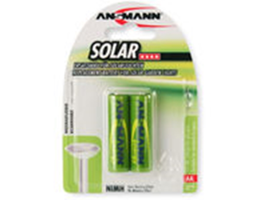 Picture of 1x2 Ansmann maxE NiMH rech.bat. Mignon AA 800 mAh SOLAR  5035513