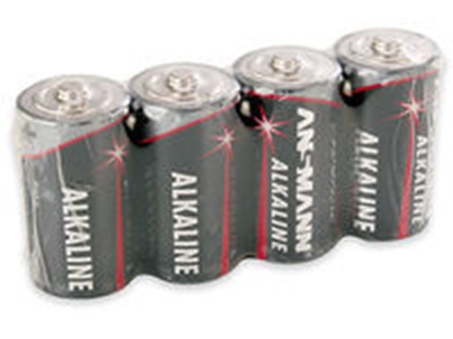 Picture of 1x4 Ansmann Alkaline Baby C LR 14 red-line