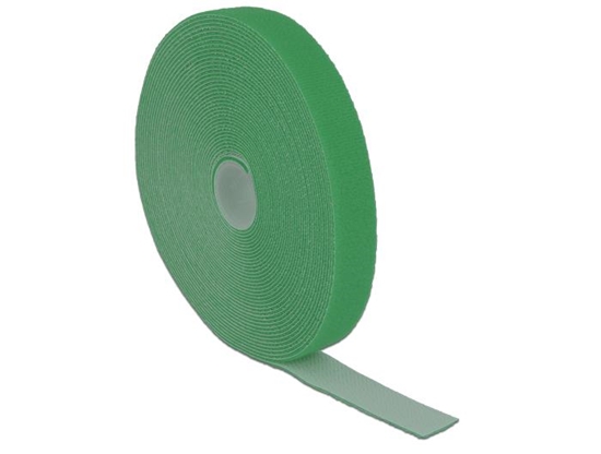 Picture of Delock Hook-and-loop fasteners L 10 m x W 20 mm roll green
