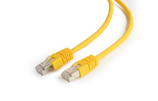 Picture of Gembird Gembird patchcord RJ45, kat. 6, FTP, 0.25m, żółty