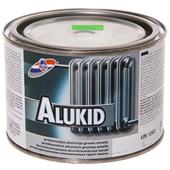 Изображение Alkīda krāsa ALUKID 0.45l alumīnija