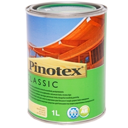 Attēls no Antiseptiķis  Pinotex  Classic 1l bezkrāsains