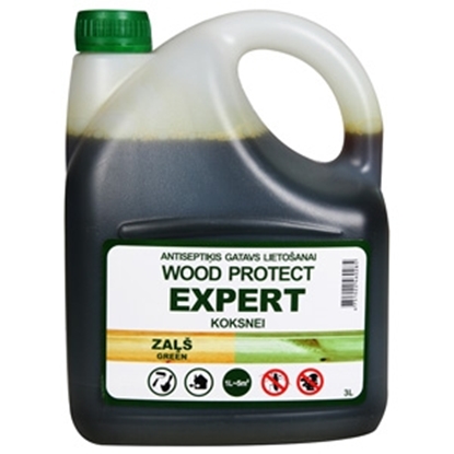 Attēls no Antiseptiķis WOOD PROTECT EXPERT  zaļš 3L