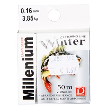 Attēls no Aukla DRAGON Millenium Winter 50m, 0.16mm, monofīla