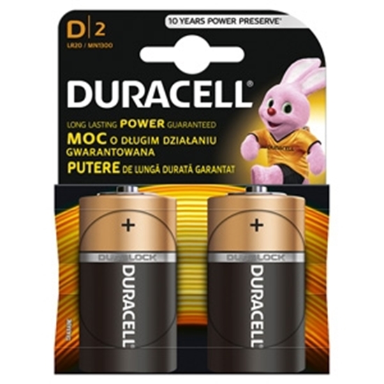 Picture of Bar.el.Duracell D Base 2gab.