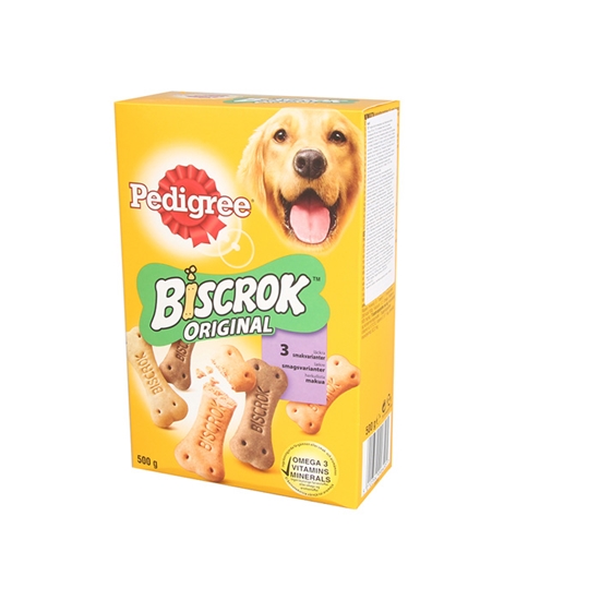 Изображение Barība suņiem Pedigree Biscrok multi 500g