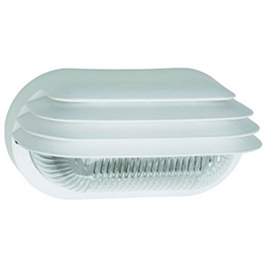 Picture of Pl.lampa OVAL 60W E27 IP44 balta