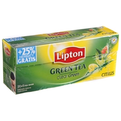 Attēls no Tēja Lipton Clear Citrus 25gab.