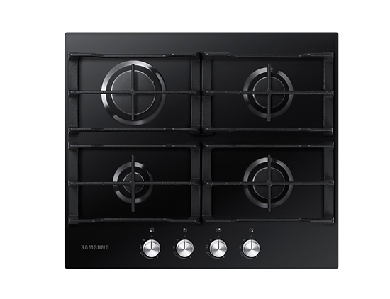 Picture of Samsung NA64H3010AK Black Built-in Gas 4 zone(s)