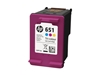 Picture of HP 651 Tri-color Original Ink Advantage Cartridge