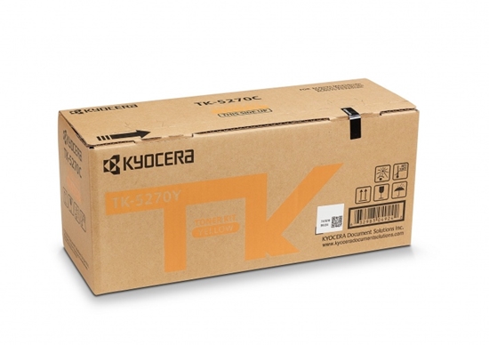 Picture of KYOCERA TK-5270Y toner cartridge 1 pc(s) Original Yellow