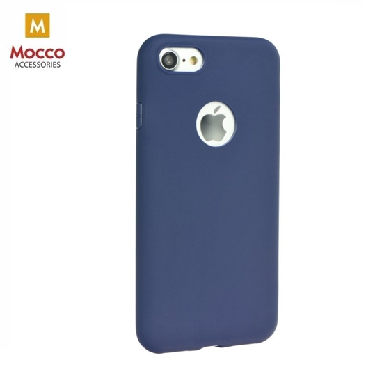 Picture of Mocco Soft Magnet Silicone Case With Built In Magnet For Holders for Samsung G950 Galaxy S8 Blue