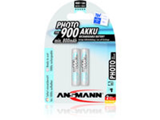 Изображение 1x2 Ansmann maxE NiMH rech.bat. 900 Micro AAA 800 mAh PHOTO