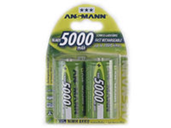 Picture of 1x2 Ansmann maxE NiMH rech.bat. Mono D 5000 mAh   5030922