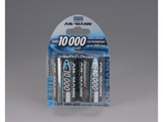 Изображение 1x2 Ansmann NiMH rech.bat. 10000 Mono D 9300 mAh     5030642