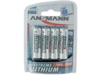 Attēls no 1x4 Ansmann Extreme Lithium Mignon AA LR 6