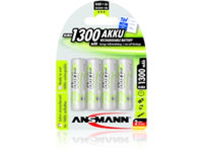 Attēls no 1x4 Ansmann maxE NiMH rech. bat, Mignon AA 1300 mAh