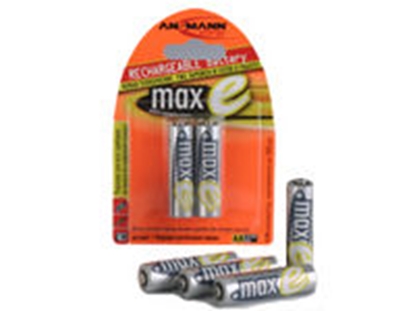 Изображение 1x4 Ansmann maxE NiMH rech.bat. Mignon AA 2100 mAh       5035052