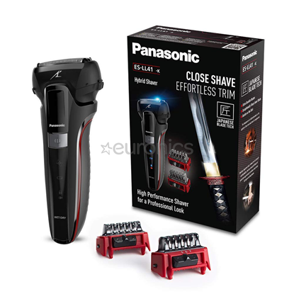 Attēls no Panasonic | Shaver | ES-LL41-K503 | Operating time (max) 50 min | Wet & Dry | Lithium Ion | Black