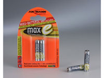 Attēls no 1x2 Ansmann maxE NiMH rech. bat. Micro AAA 800 mAh        5030982