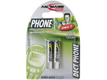 Picture of 1x2 Ansmann maxE NiMH rech.bat. Micro AAA 800 mAh DECT PHONE