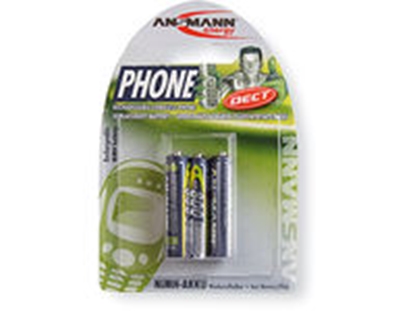 Attēls no 1x3 Ansmann maxE NiMH rech.bat. Micro AAA 800 mAh DECT PHONE