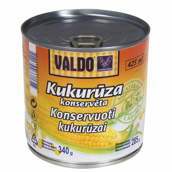 Picture of Kukurūza Valdo kons.425ml