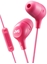 Picture of JVC HA-FX38M-P-E Marshmallow Headphones with remote & microphone Pink