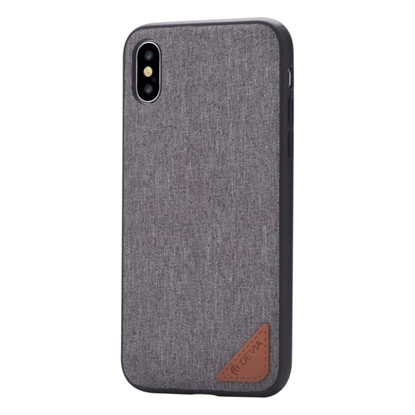 Attēls no Devia Acme Cas Silicone Back Case For Apple iPhone X / XS Gray