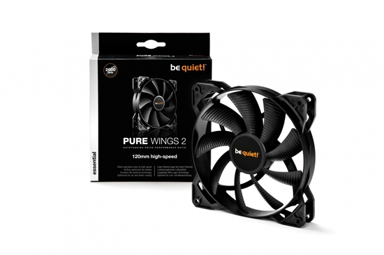 Изображение be quiet! Pure Wings 2 120mm high-speed Computer case Fan 12 cm Black