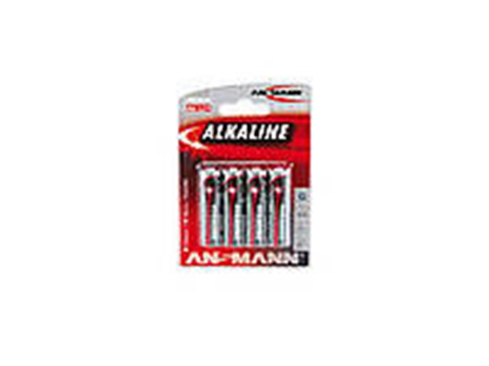 Изображение 1x4 Ansmann Alkaline Mignon AA LR 6 red-line