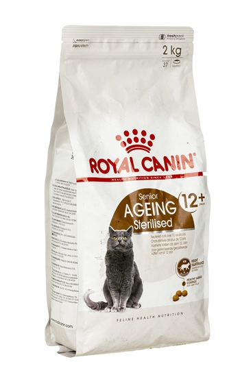 Picture of Royal Canin Senior Ageing Sterilised 12+ dry cat food Corn,Poultry,Vegetable 2 kg