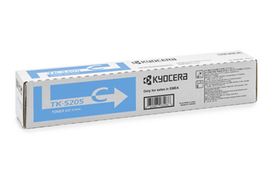 Picture of KYOCERA TK-5205C toner cartridge Original Cyan