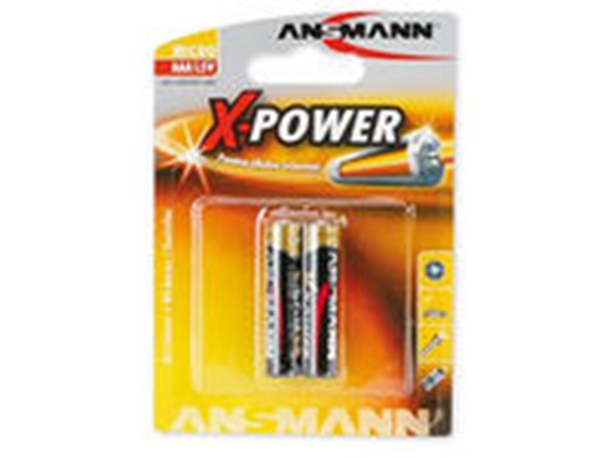 Picture of 1x2 Ansmann Alkaline Micro AAA LR 03 X-Power