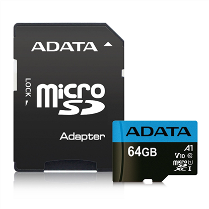 Attēls no A-DATA Premier 64GB MicroSDXC