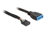 Attēls no Delock Cable USB 2.0 pin header female > USB 3.0 pin header male 30 cm