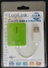 Изображение LogiLink UA0138 USB 2.0 4-Port Hub 480 Mbit/s, Green