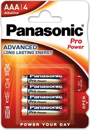 Picture of 1x4 Panasonic Pro Power LR 03 Micro AAA