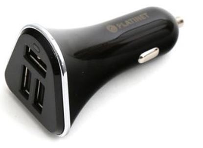 Attēls no Platinet PLCR3B mobile device charger Universal Black Cigar lighter Auto