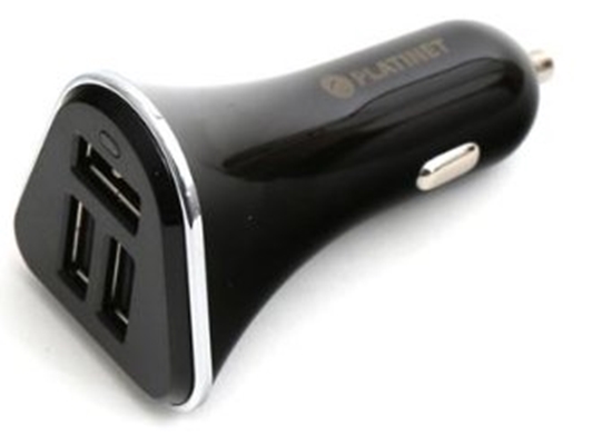 Picture of Platinet PLCR3B mobile device charger Universal Black Cigar lighter Auto