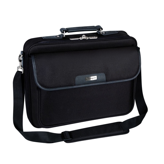 Изображение Targus CN01 laptop case 40.6 cm (16") Messenger case Black