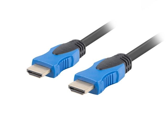 Изображение Kabel HDMI-HDMI M/M v2.0 4K 1m czarny 