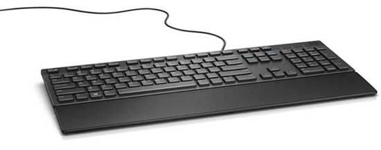 Изображение DELL KB216 keyboard USB QWERTZ German Black