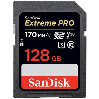 Изображение Karta pamięci Extreme Pro SDXC 128GB 170/90 MB/s V30 UHS-I U3 