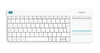 Изображение Klaviatūra Logitech Wireless Touch K400 Plus White US