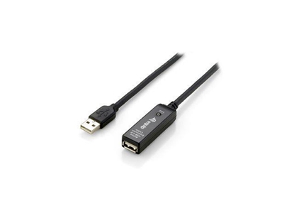 Attēls no Equip USB 2.0 Type A Active Extension Cable Male to Female, 5m