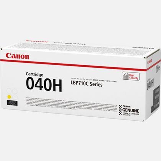 Изображение Canon Toner Cartridge 040 H Y yellow