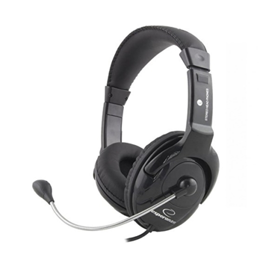 Picture of ESPERANZA EH101 STEREO HEADPHONES WITH MICROPHONE