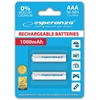 Изображение Esperanza EZA101W RECHARGED HR03 1000MAH ALWAYS READY BLISTER PACK 2PCS.